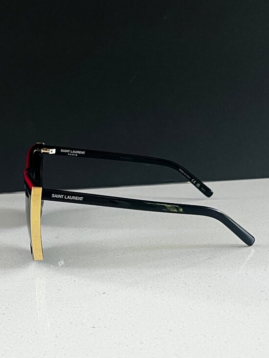 Saint Laurent - SL 539 Paloma black square sunglasses